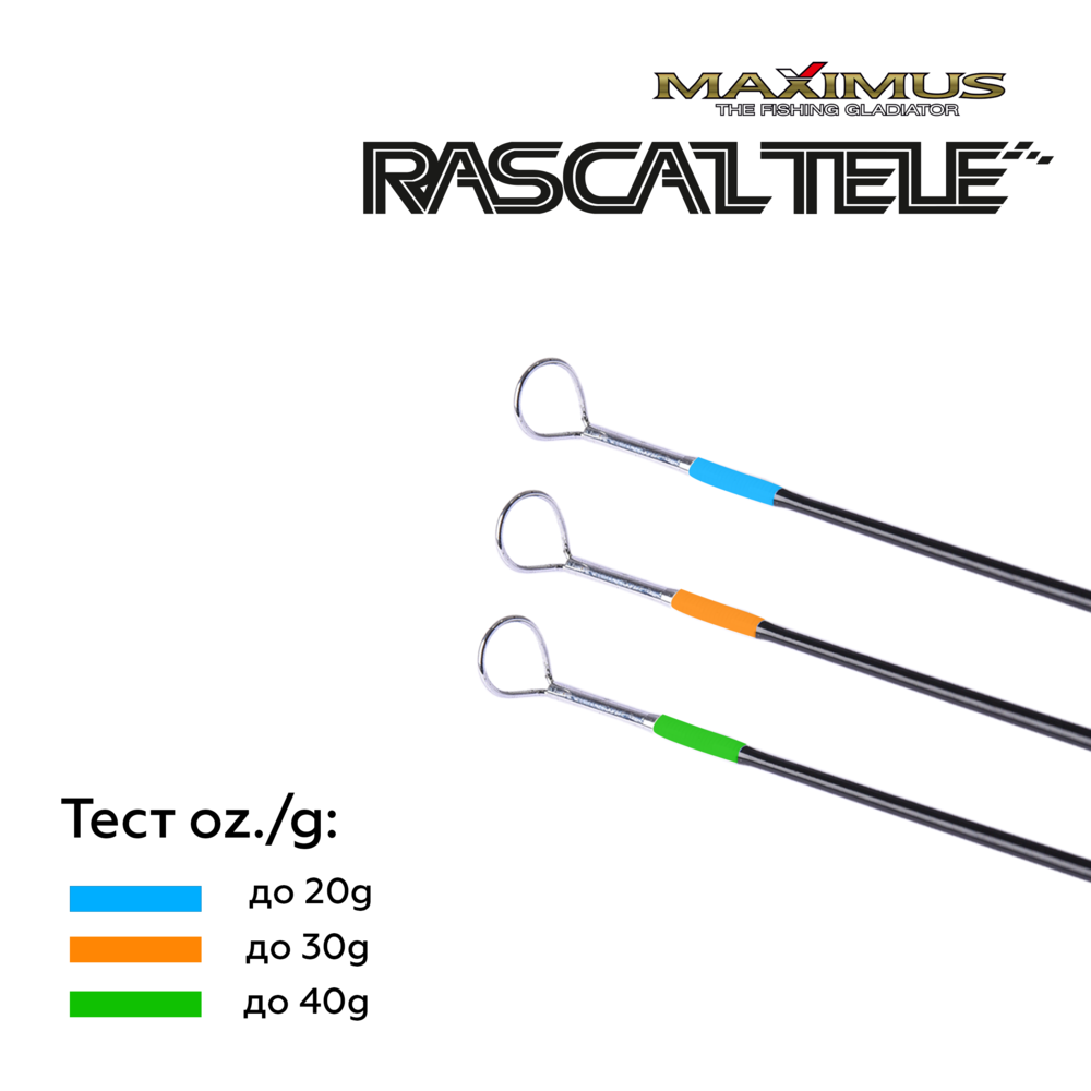Зимняя удочка Maximus Rascal Tele Compact