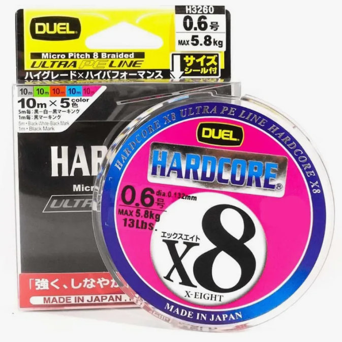 Поступление плетеных шнуров Duel и Yo-Zuri