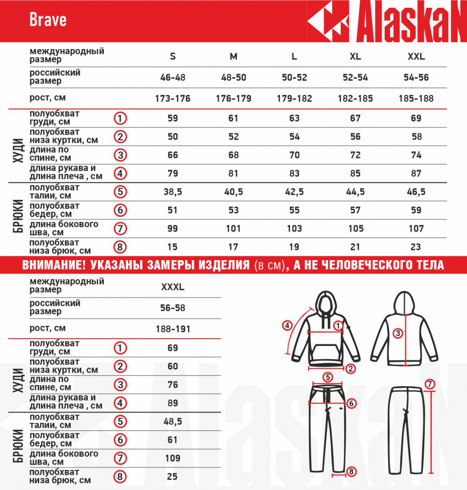 Комплект флисовый Alaskan Brave