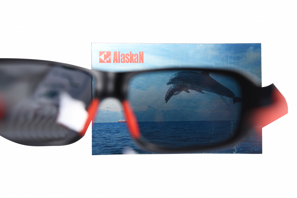 Наклейка-тестер поляризации Alaskan