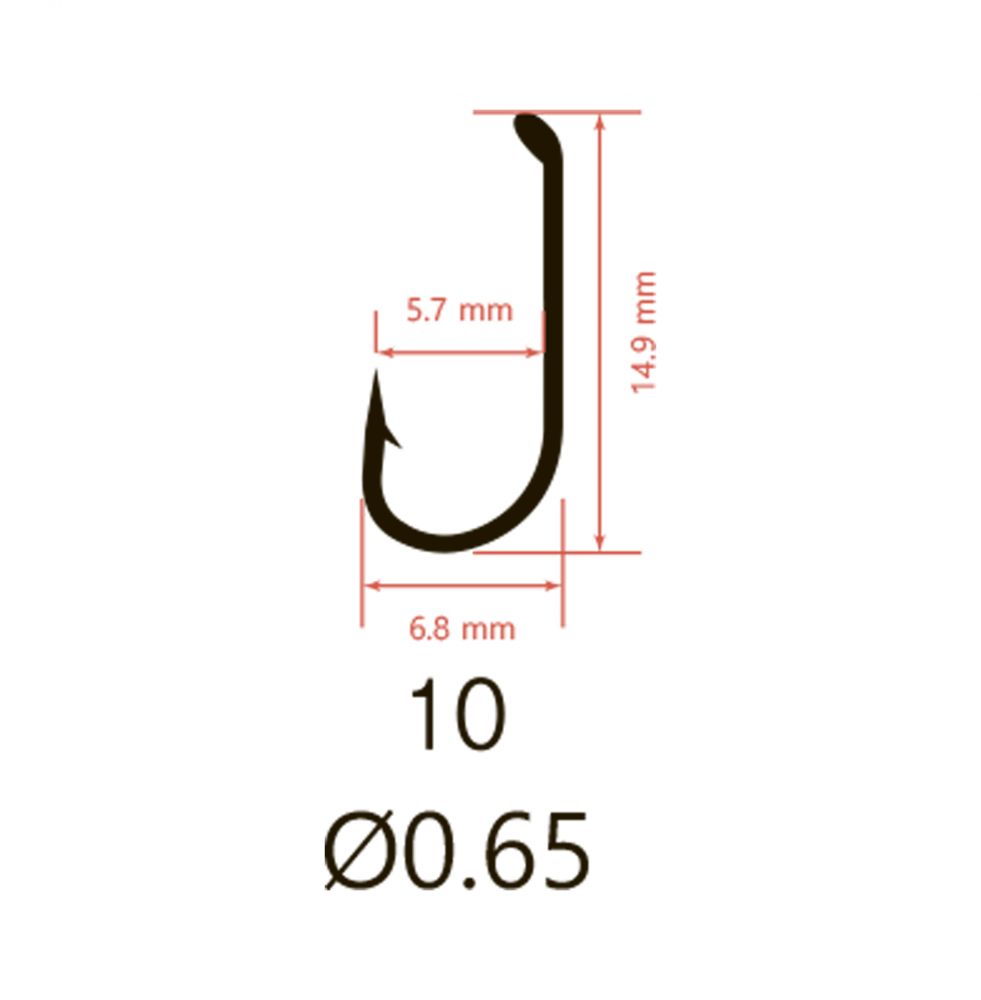 Крючки нахлыстовые Saikyo KH-71451 Dry Fly