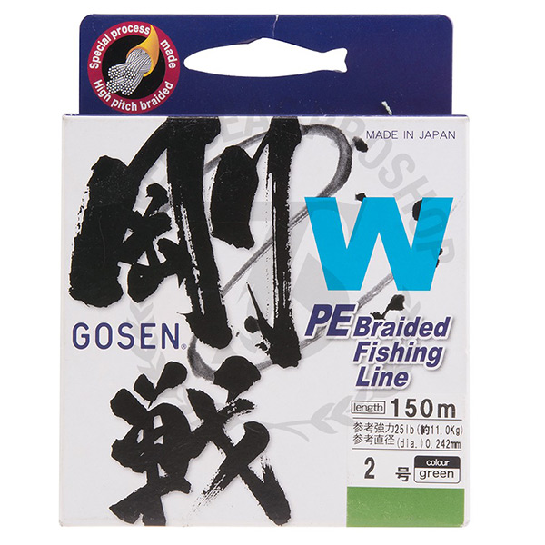 Шнур Gosen W 4 braid, 150m
